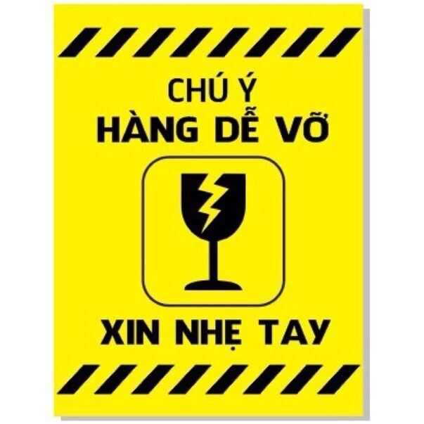 Nhãn dán hàng dễ vỡ 